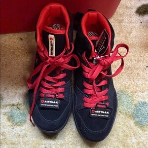 Airwalk Black and Red Skate High-Tops